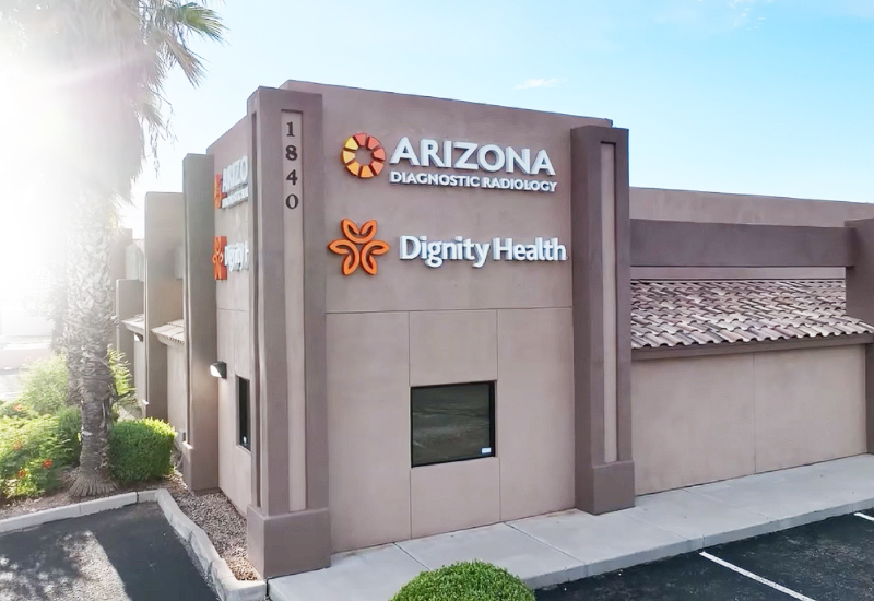 Exterior view of the Apache Junction imaging facility