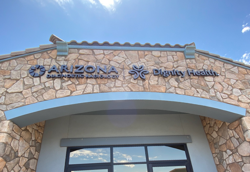 Exterior of the Gilbert Baseline imaging facility