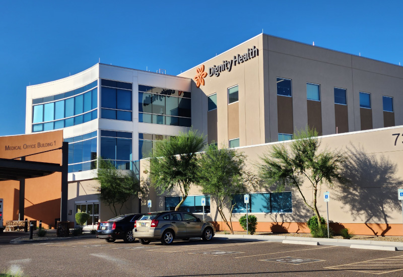 Exterior view of the Westgate imaging facility